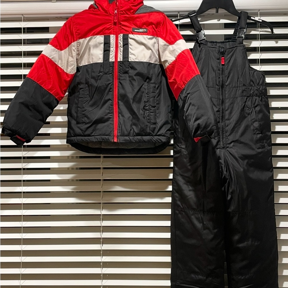 London Fog Gray and Black Jacket